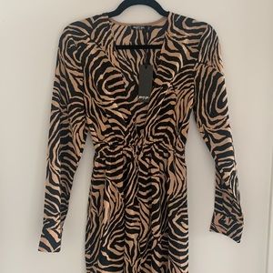 Tiger Print Maxi Dress